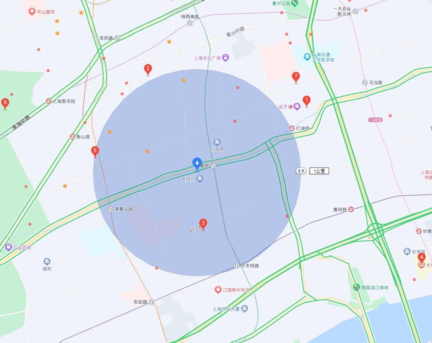 Shanghai Yi Du B&B - 150M Walk From Exit 5 Of Jiashan Road Metro Station 외부 사진